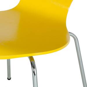 Chaises Bristol I (lot de 2) Jaune