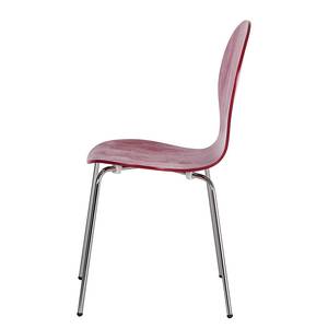 Chaises Bristol I (lot de 2) Rouge