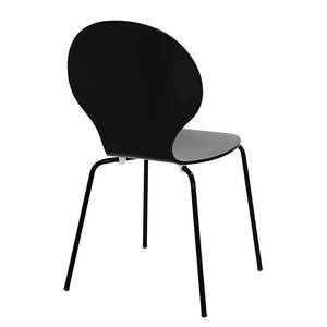 Chaises Bristol II (lot de 2) Noir - Noir