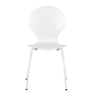 Chaises Bristol II (lot de 2) Noir - Blanc