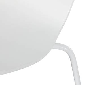 Chaises Bristol II (lot de 2) Noir - Blanc