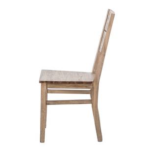 Chaises Alenja (lot de 2) Bois d’acacia brossé