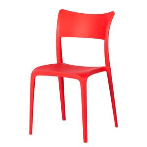 Eetkamerstoelen DenA (2-delige set) Rood