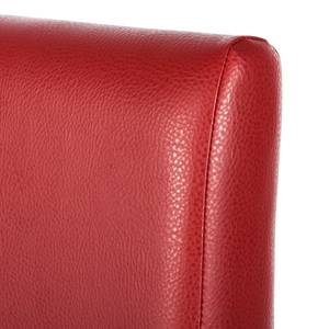 Chaises Flen (lot de 2) Marron / Hêtre - Rouge foncé - Hêtre clair