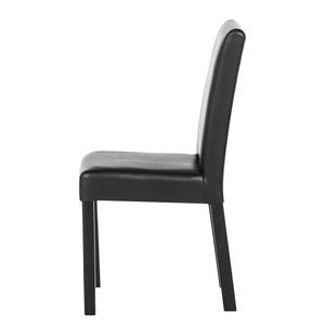 Chaises Flen (lot de 2) Marron / Hêtre - Noir - Hêtre foncé