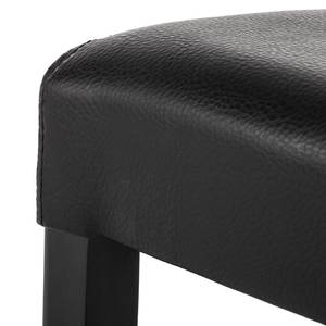 Chaises Flen (lot de 2) Marron / Hêtre - Noir - Hêtre foncé