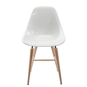 Eetkamerstoelen Napoleon Clear kunststof - Wit