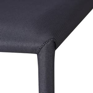 Chaises Jamelda (lot de 2) Noir / Marron - Noir / Gris