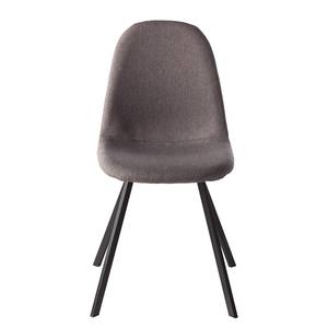 Gestoffeerde stoelen Kallax I (2-delige geweven stof/metaal