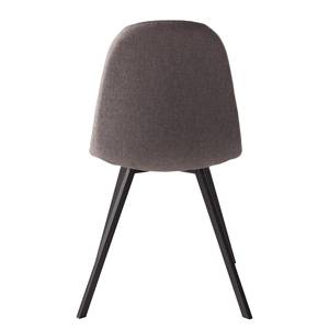 Gestoffeerde stoelen Kallax I (2-delige geweven stof/metaal
