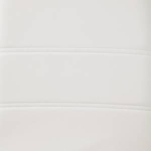 Chaises rembourrées Lesja (lot de 2) Imitation cuir - Blanc
