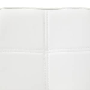Gestoffeerde stoelen Iskmo IV kunstleer - Wit