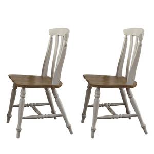 Chaises Monty I (lot de 2) Hévéa massif