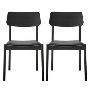 Chaises Oreana (lot de 2) Cuir véritable