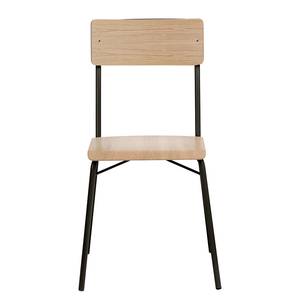 Eetkamerstoelen Peeri (2-delige set) Beige - Plaatmateriaal - 47 x 82 x 48 cm