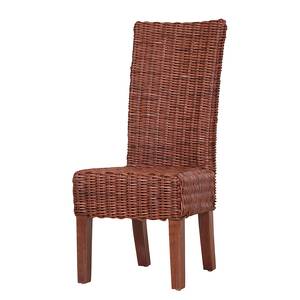 Chaise Pino Tressage en rotin - Marron