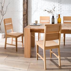 Chaises TelferWOOD I (lot de 2) Bois massif - Hêtre