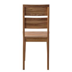 Chaises TelferWOOD I (lot de 2) Bois massif - Chêne sauvage