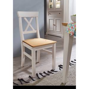 Chaises Ummanz Pin massif - Pin miel / Pin blanc