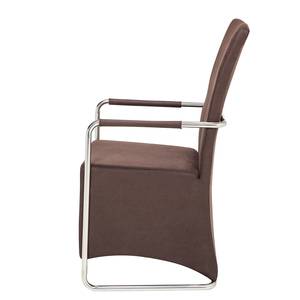 Chaises Wendy (lot de 2) Cadre inox