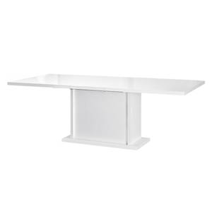 Eettafel Karma (uitschuifbaar en met ver (uitschuifbaar en met verlichting) - hoogglans wit