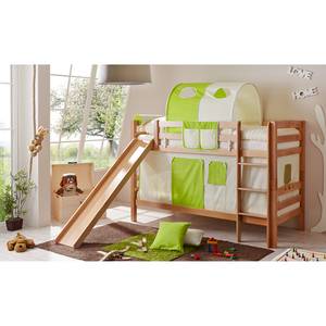 Stapelbed Lupo beige/groen - beukenhout - Beuk