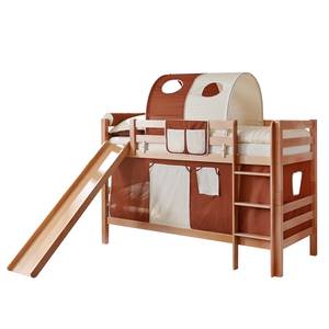 Etagenbett Lupo Braun / Beige Buche