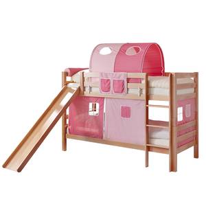 Etagenbett Lupo II Rosa / Pink - Buche