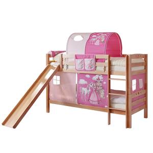 Etagenbett Lupo Pferd - Rosa / Pink - Buche