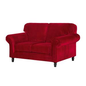 Sofa Dijon (2-Sitzer) Samt Rot