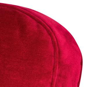 Fauteuil Dijon Velours rouge