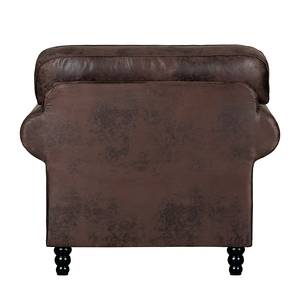 Fauteuil Sombrero Cuir synthétique vieilli mocca