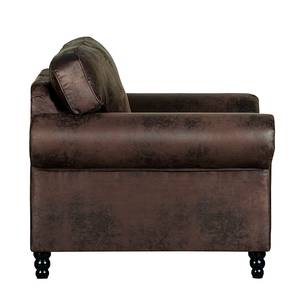 Fauteuil Sombrero Cuir synthétique vieilli mocca