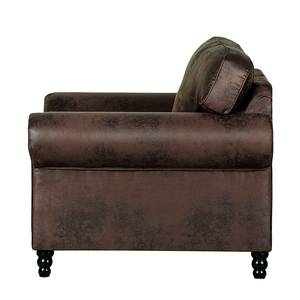 Fauteuil Sombrero Cuir synthétique vieilli mocca