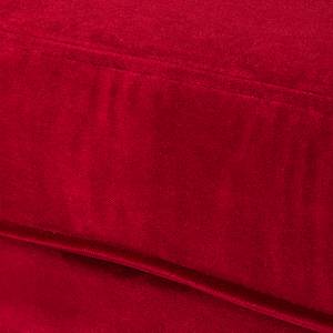 Sofa York (2-Sitzer) Samtstoff Rot - Rot
