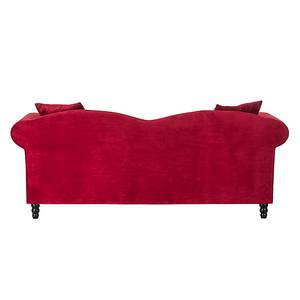 Zithoek York (3-zitsbank, 2-zitsbank en (3-zitsbank, 2-zitsbank en fauteuil) - rood fluweel