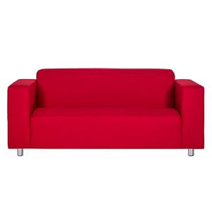 Sofa Oslo (3-Sitzer) Webstoff Webstoff - Rot