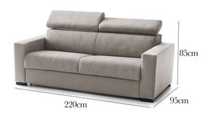 3-Sitzer festes Sofa  Susanna Taupe