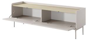 TV-Schrank Niklaus 153 2d Beige - Holzwerkstoff - 153 x 51 x 38 cm