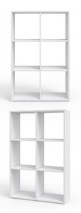 Meuble de rangement cube Karree 26915 Blanc