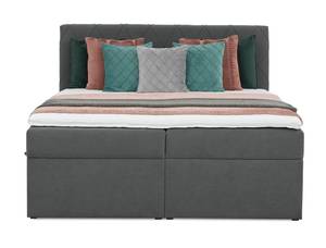 Boxspringbett Cassidy Graphit - Breite: 160 cm