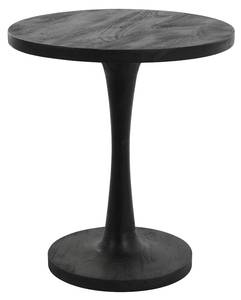 Table d'appoint BICABA Imitation frêne noir - Noir - 50 x 55 x 50 cm