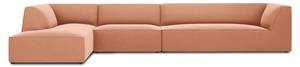 Ecksofa RUBY 5 Sitzplätze Pink