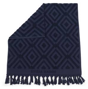 RM Chic Towel dark blue 140x70 Blau - Textil - 26 x 5 x 39 cm