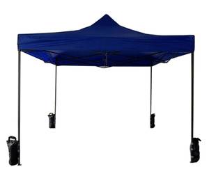 Pavillon pliant RE6327 3x3m Bleu