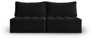 modulares Sofa MIKE 3 Sitzplätze Schwarz