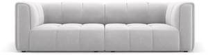 modulares Sofa SERENA 3 Sitzplätze Silber