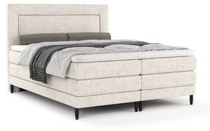 Boxspringbett Madame Creme - Breite: 160 cm