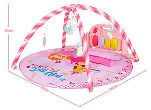 Baby Spieldecke Spielbogen Pink - Kunststoff - 86 x 74 x 86 cm