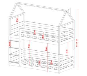 Lit cabane AXEL HB013 Graphite